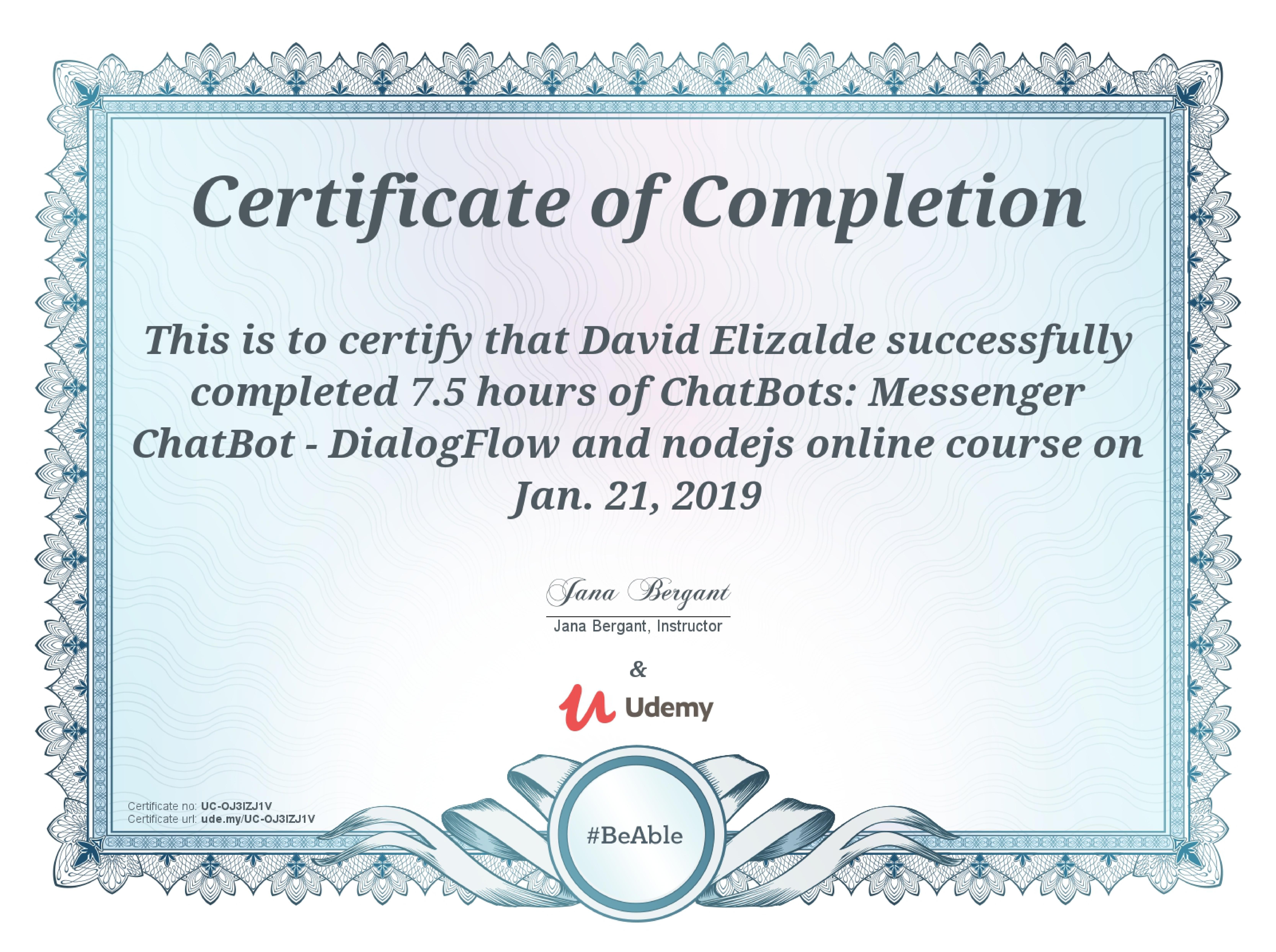 ChatBots: Messenger ChatBot with DialogFlow & Node.js