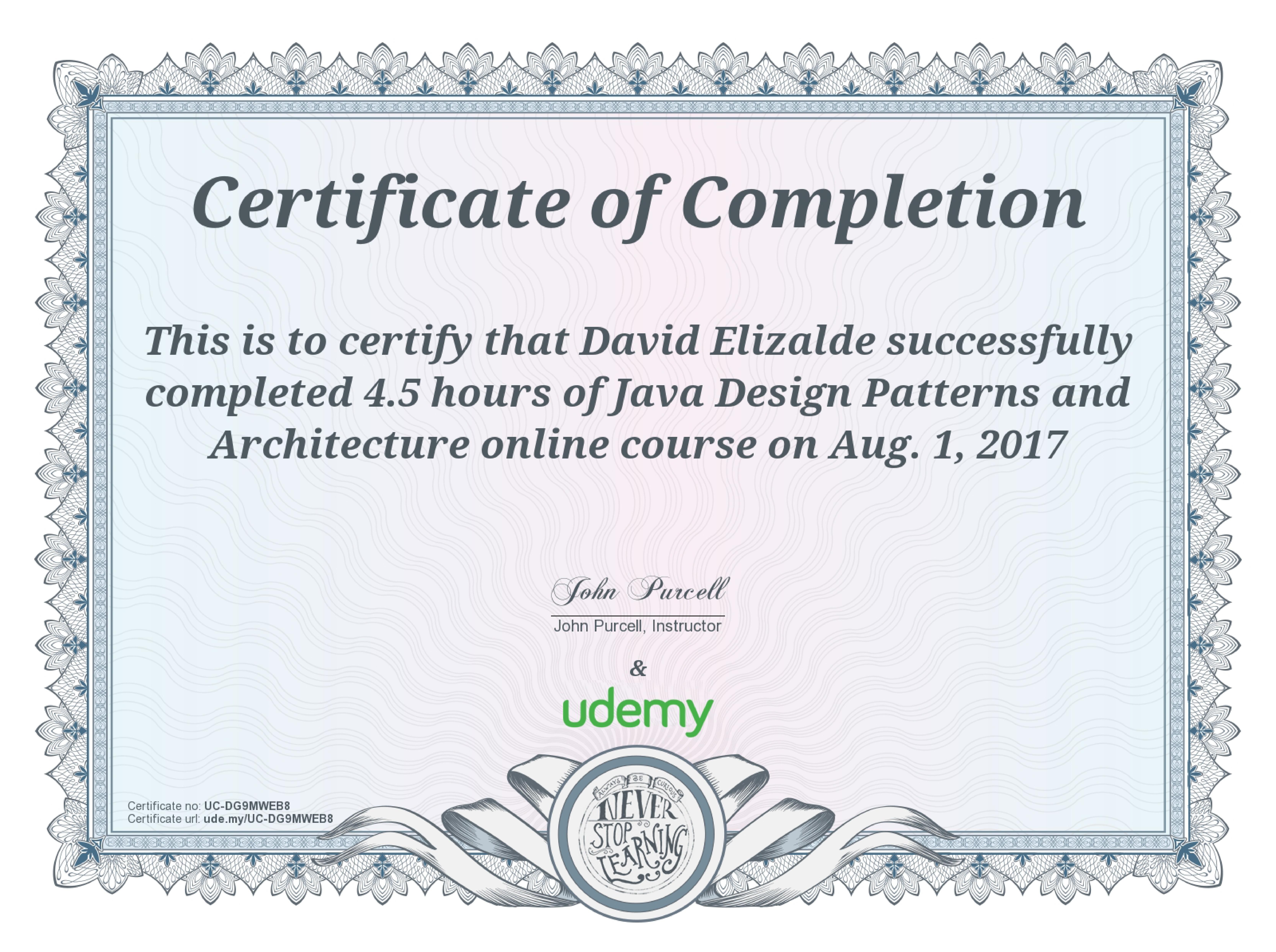 Java Design Patterns and Architecture