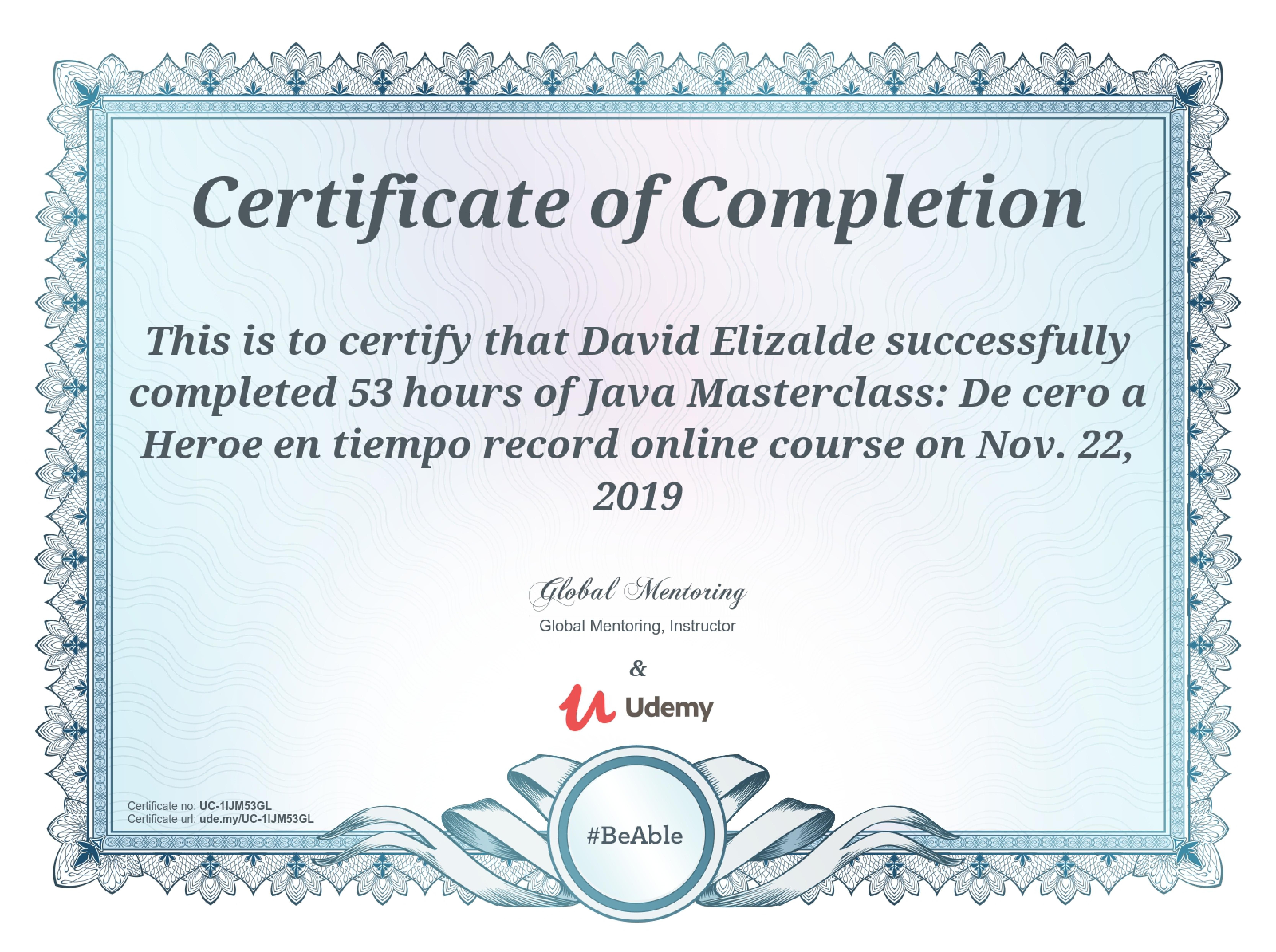Java Masterclass: De cero a Heroe