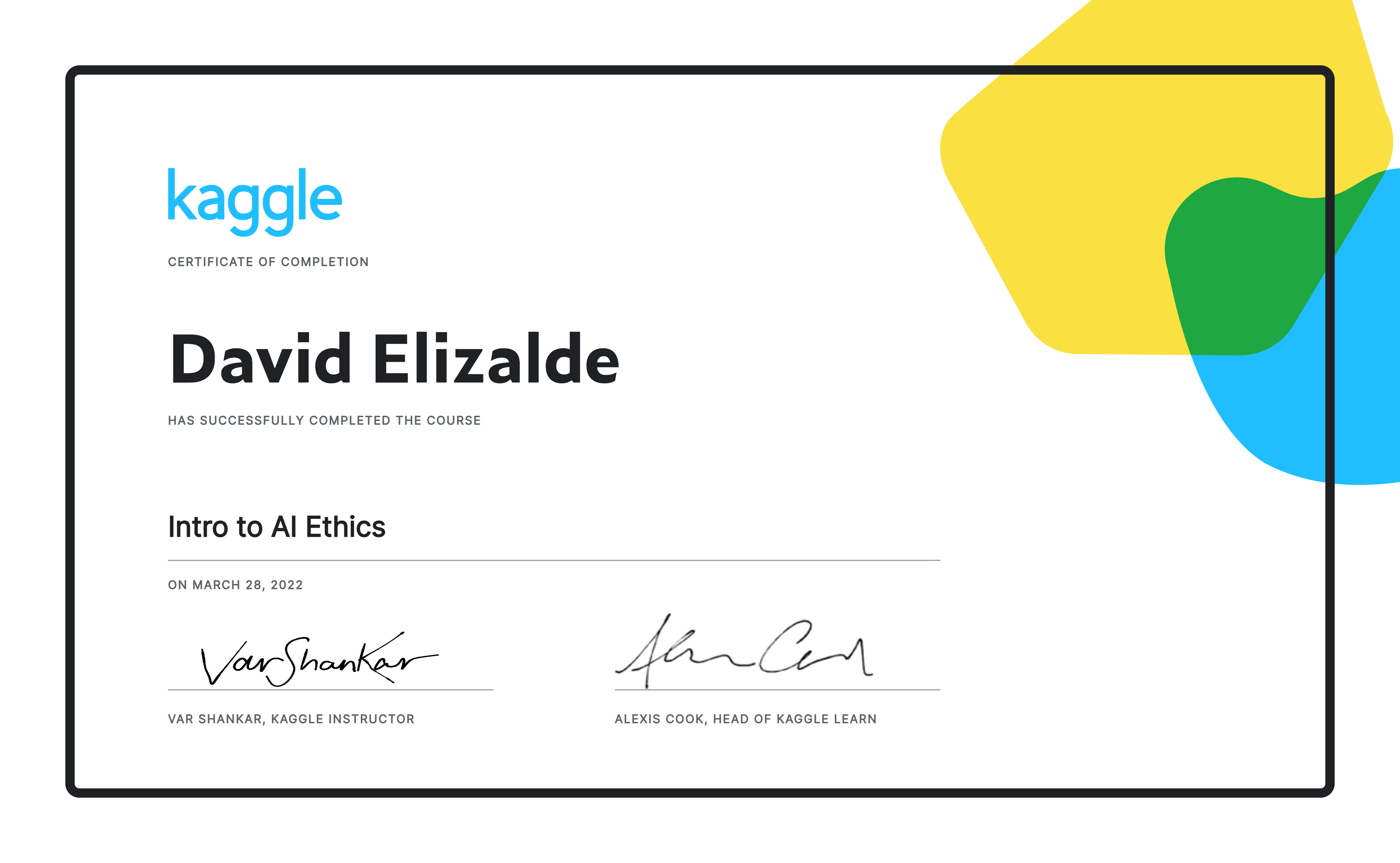 Intro to AI Ethics