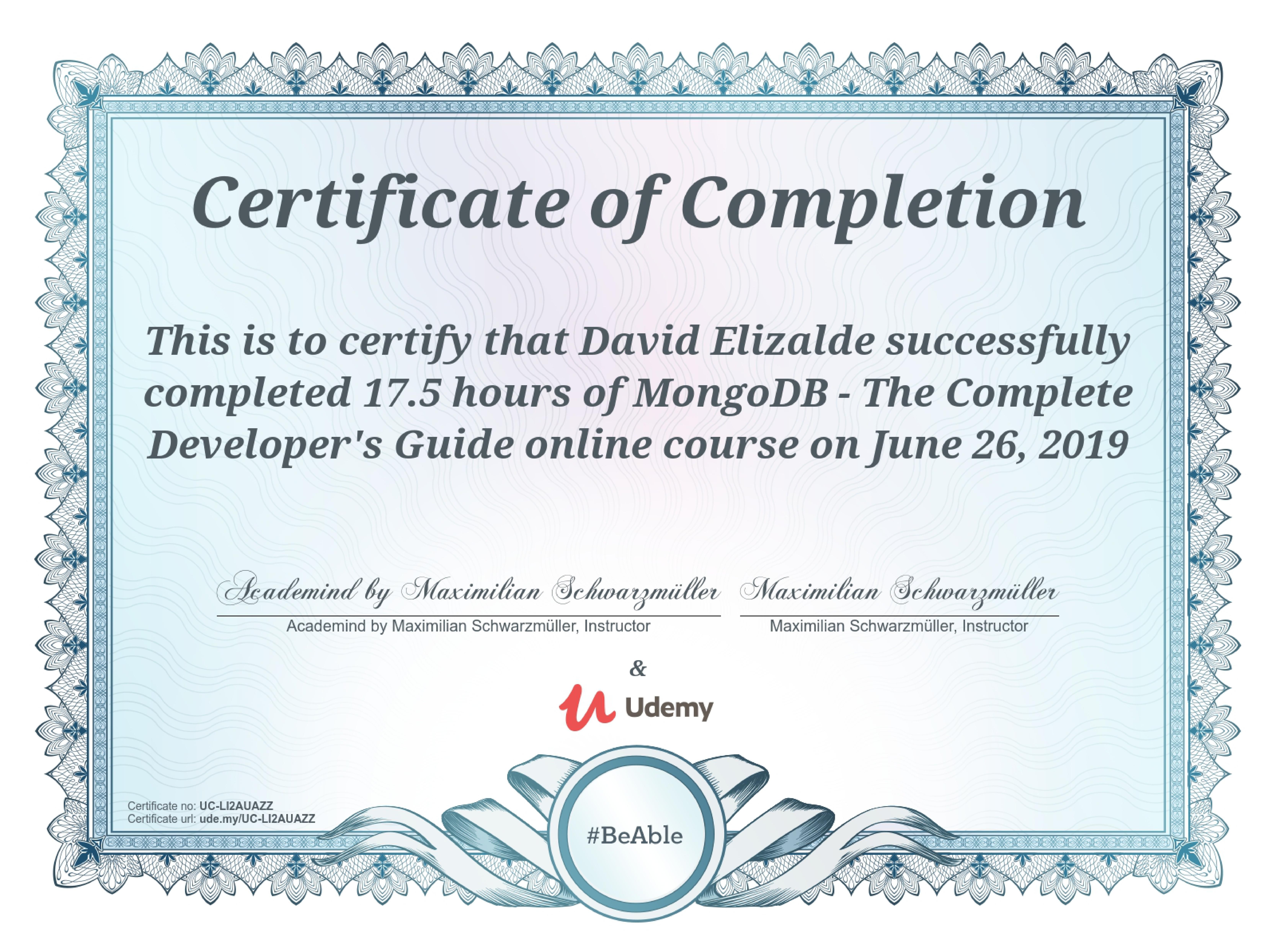 MongoDB — The Complete Developer's Guide
